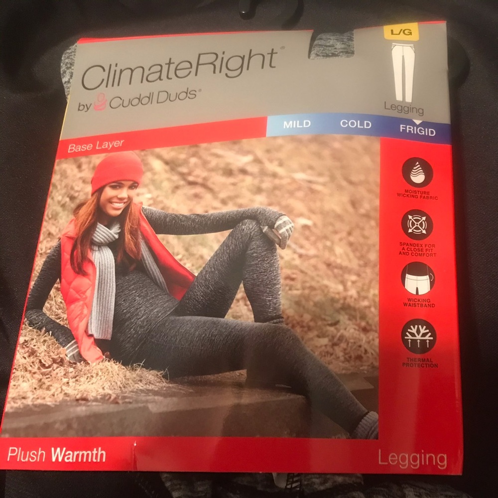 NWT Cuddl Duds Legging